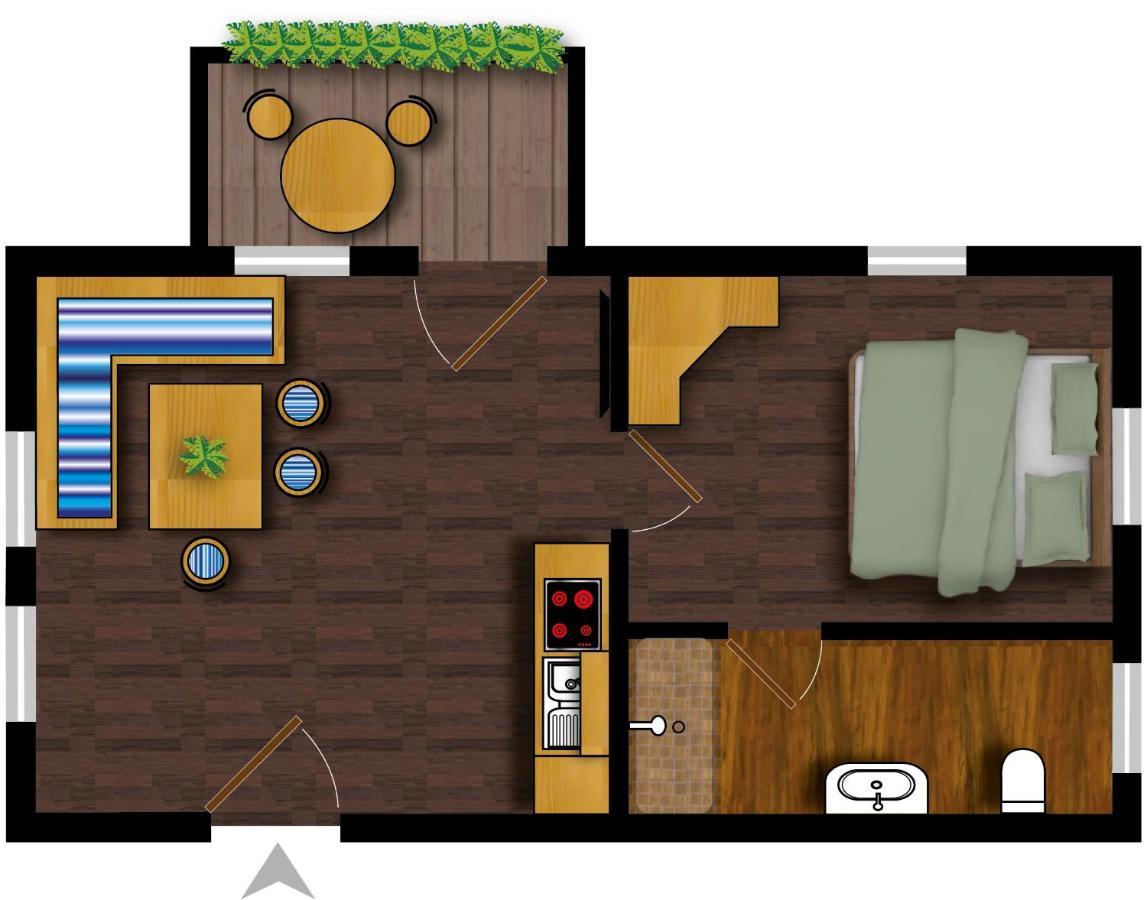 Staimicher Hoehen - Premium Appartements Kurort Steinbach-Hallenberg Room photo